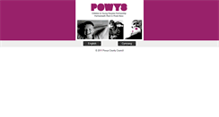 Desktop Screenshot of cypp.powys.gov.uk