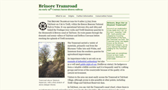 Desktop Screenshot of brinore-tramroad.powys.org.uk